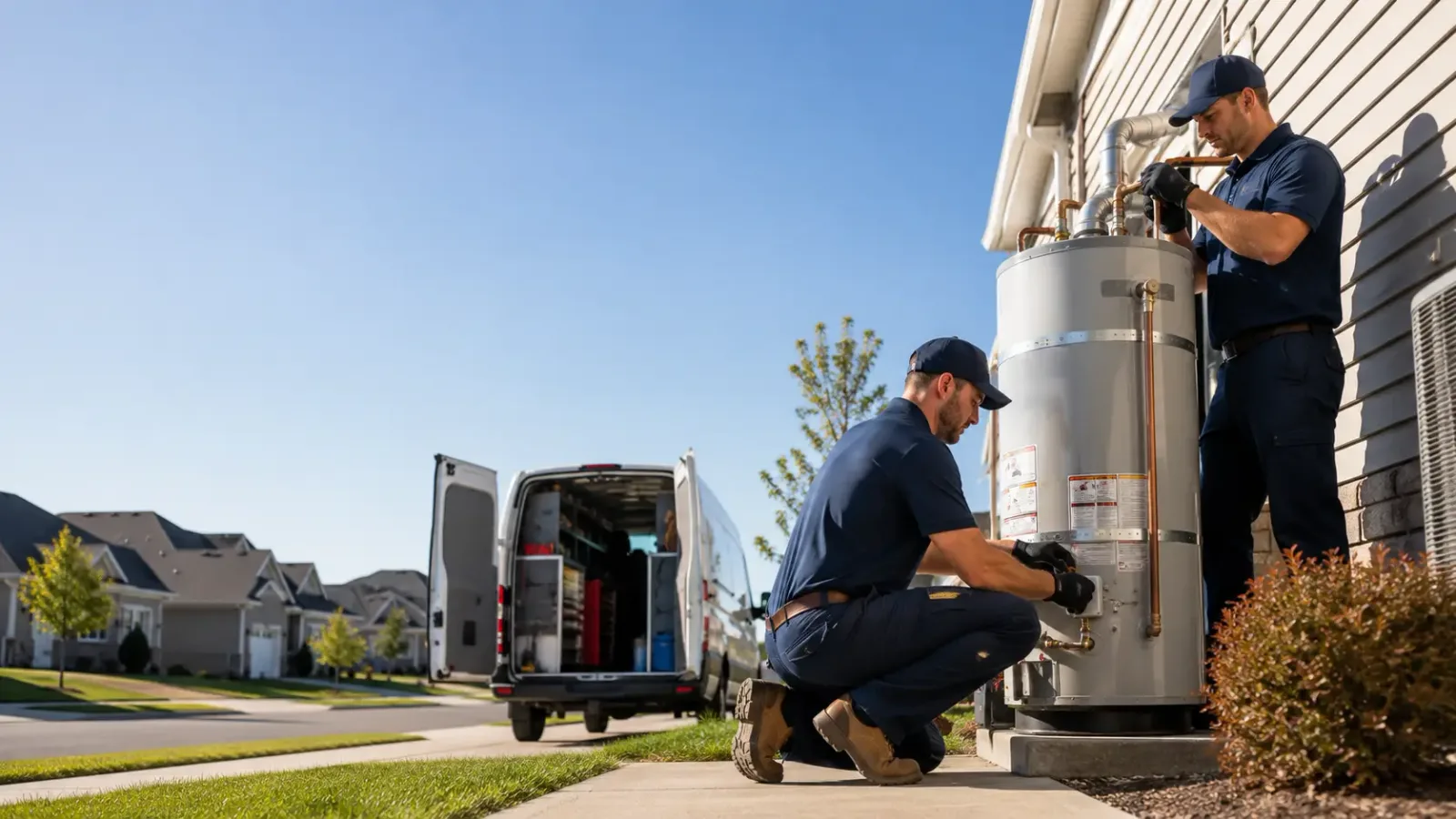 Water Heater Installation in Hudson, ME